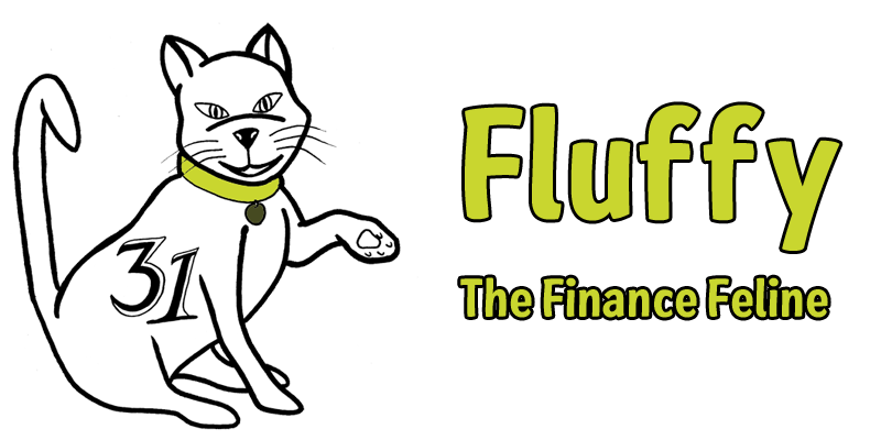 Fluffy the Finance Feline Mascot