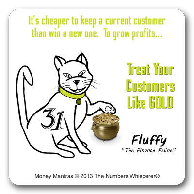 Fluffy the Finance Feline #MoneyMantra
